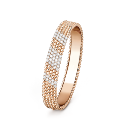 Серьги Vintage Alhambra Желтое золото 18 карат, Оникс