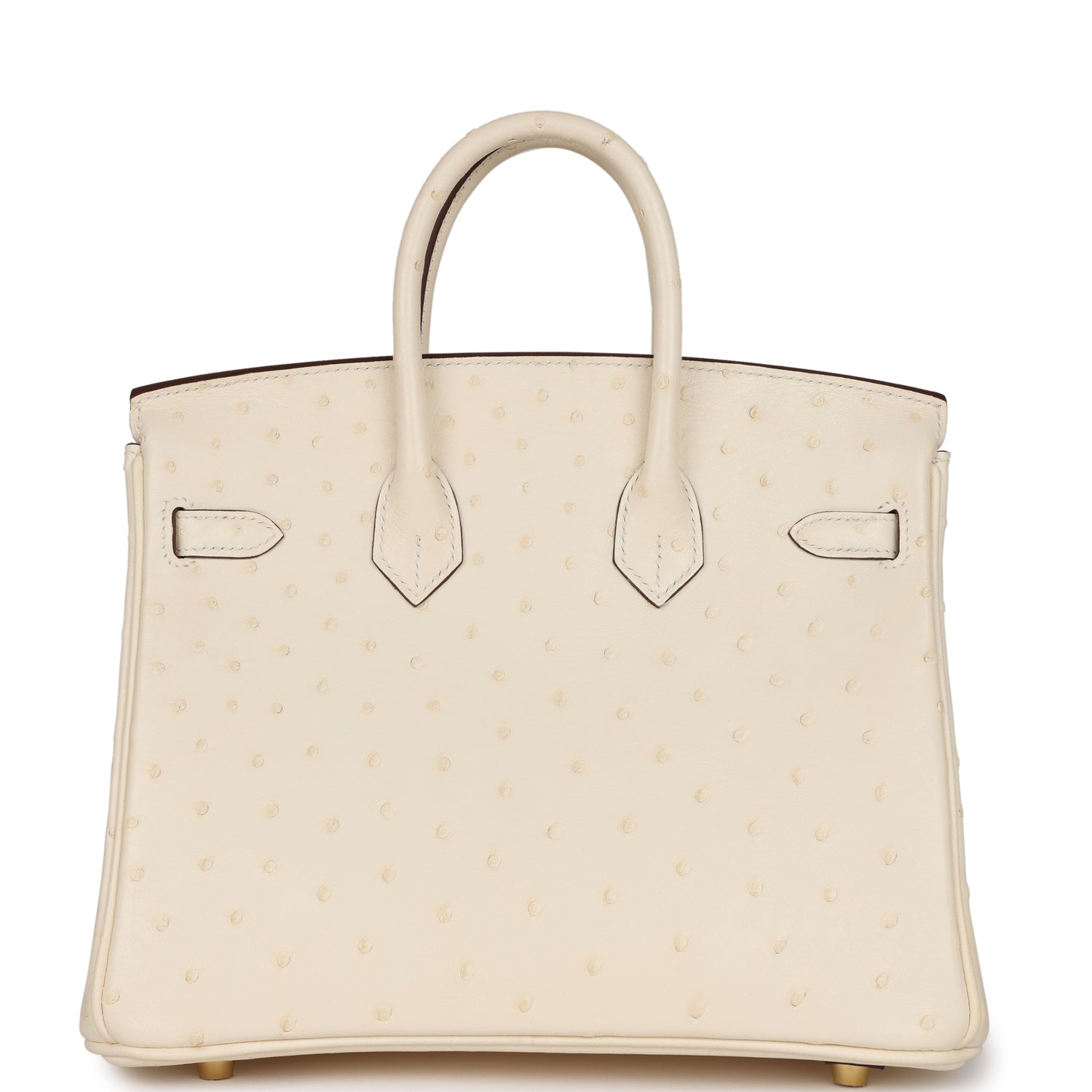 Сумка Hermes Birkin 25 Nata Ostrich Gold Hardware 4 Сумка Hermes Birkin 25 Nata Ostrich Gold Hardware
