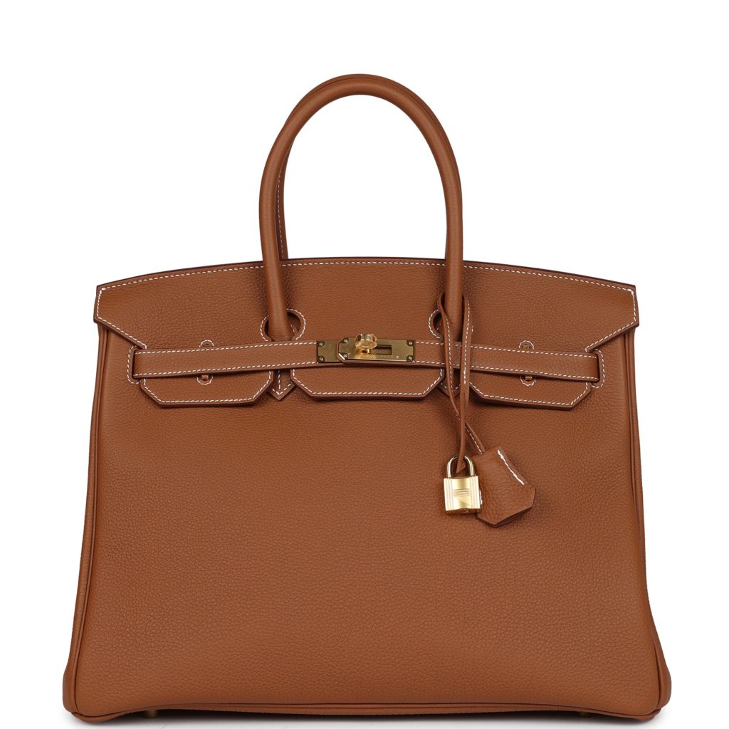 Сумка Hermes Birkin 35 Gold Togo Gold Hardware