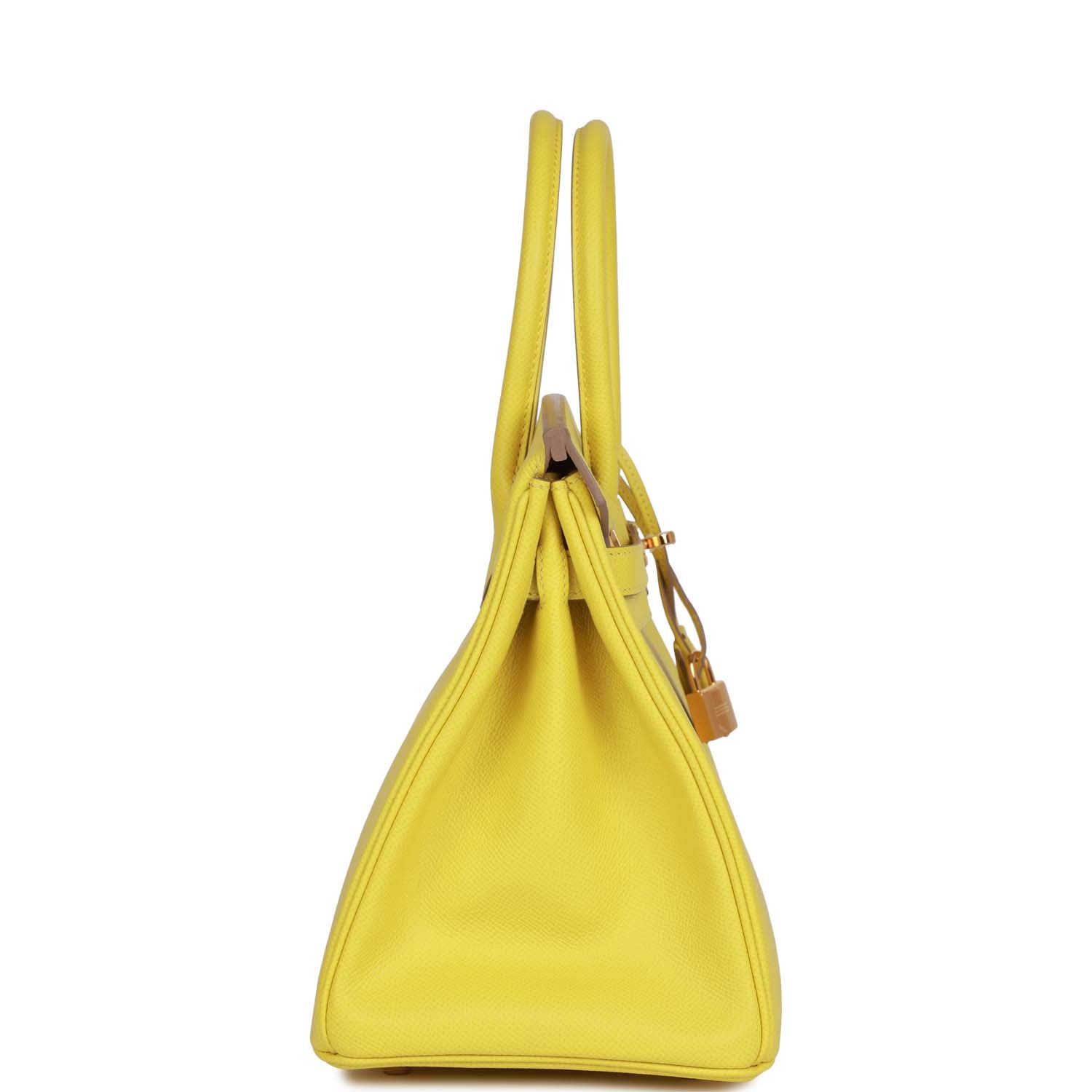 Сумка Hermes Birkin 30 Lime Epsom Gold Hardware 3 Сумка Hermes Birkin 30 Lime Epsom Gold Hardware