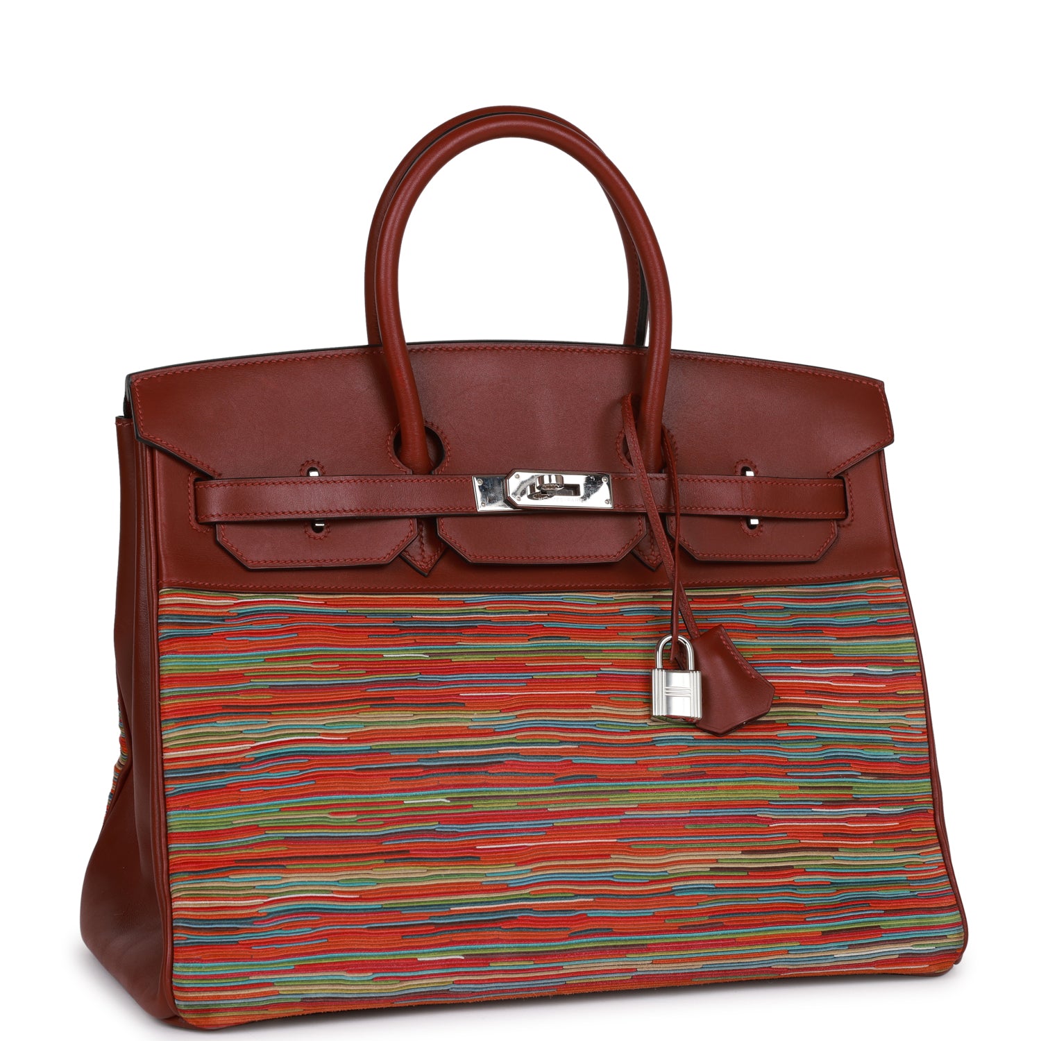 Сумка Hermes Birkin 35 Vibrato Rouge H Boxcalf Palladium Hardware 2 Сумка Hermes Birkin 35 Vibrato Rouge H Boxcalf Palladium Hardware