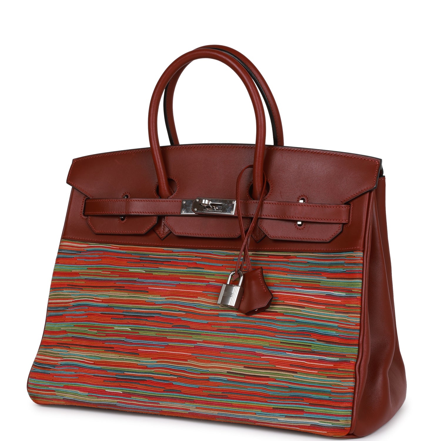 Сумка Hermes Birkin 35 Vibrato Rouge H Boxcalf Palladium Hardware 5 Сумка Hermes Birkin 35 Vibrato Rouge H Boxcalf Palladium Hardware