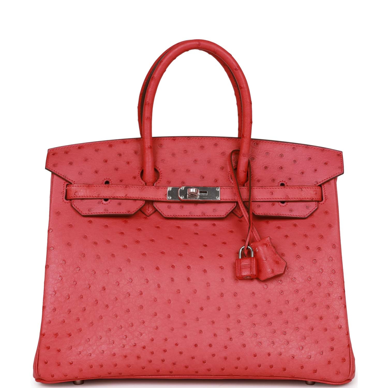 Сумка Hermes Birkin 35 Bougainvillea Ostrich Palladium Hardware 1 Сумка Hermes Birkin 35 Bougainvillea Ostrich Palladium Hardware