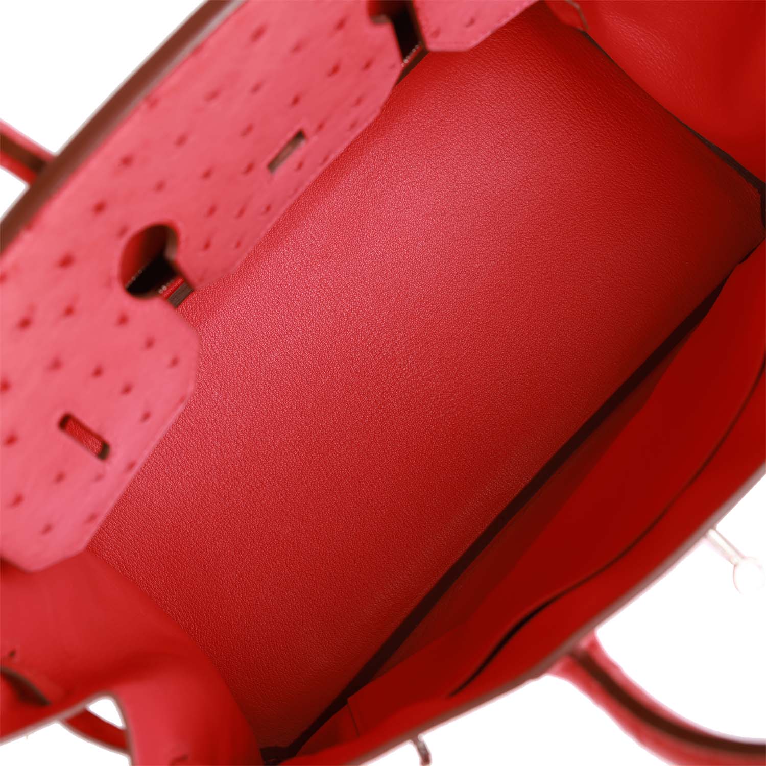 Сумка Hermes Birkin 35 Bougainvillea Ostrich Palladium Hardware 8 Сумка Hermes Birkin 35 Bougainvillea Ostrich Palladium Hardware