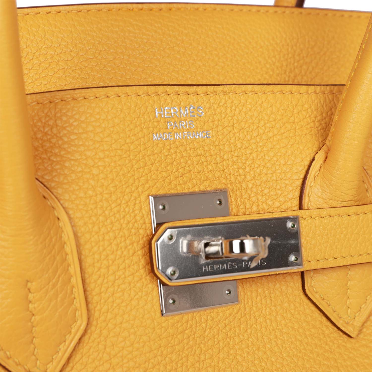 Сумка Hermes Birkin 35 Soleil Togo Palladium Hardware 7 Сумка Hermes Birkin 35 Soleil Togo Palladium Hardware