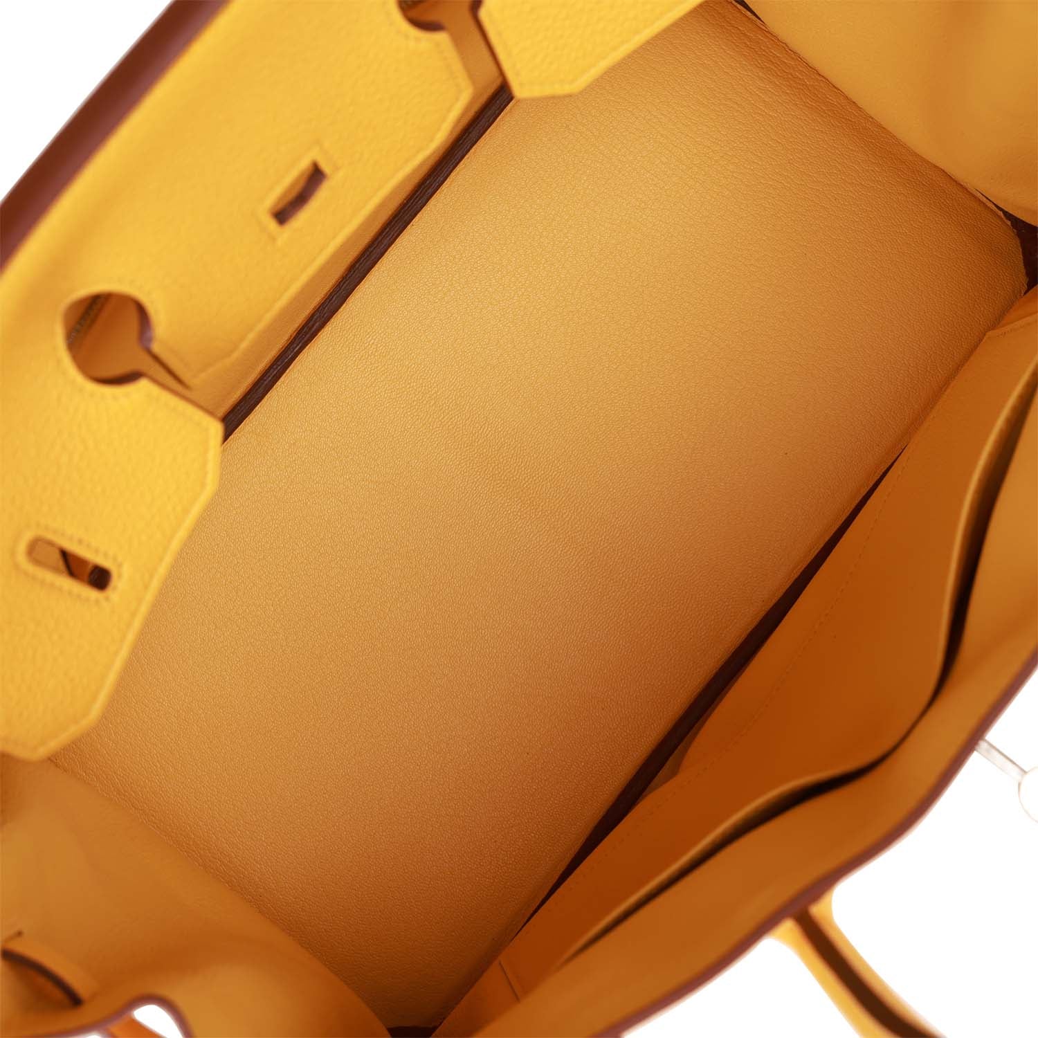 Сумка Hermes Birkin 35 Soleil Togo Palladium Hardware 8 Сумка Hermes Birkin 35 Soleil Togo Palladium Hardware