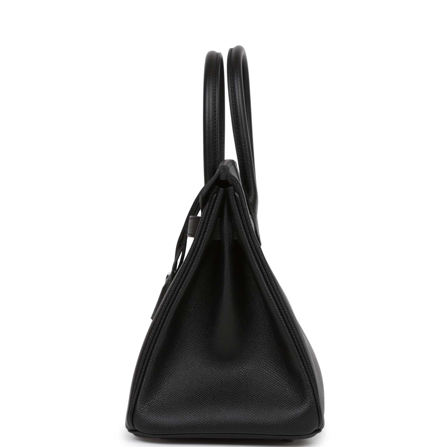 Сумка Hermes Birkin 30 Black Epsom Palladium Hardware 3 Сумка Hermes Birkin 30 Black Epsom Palladium Hardware