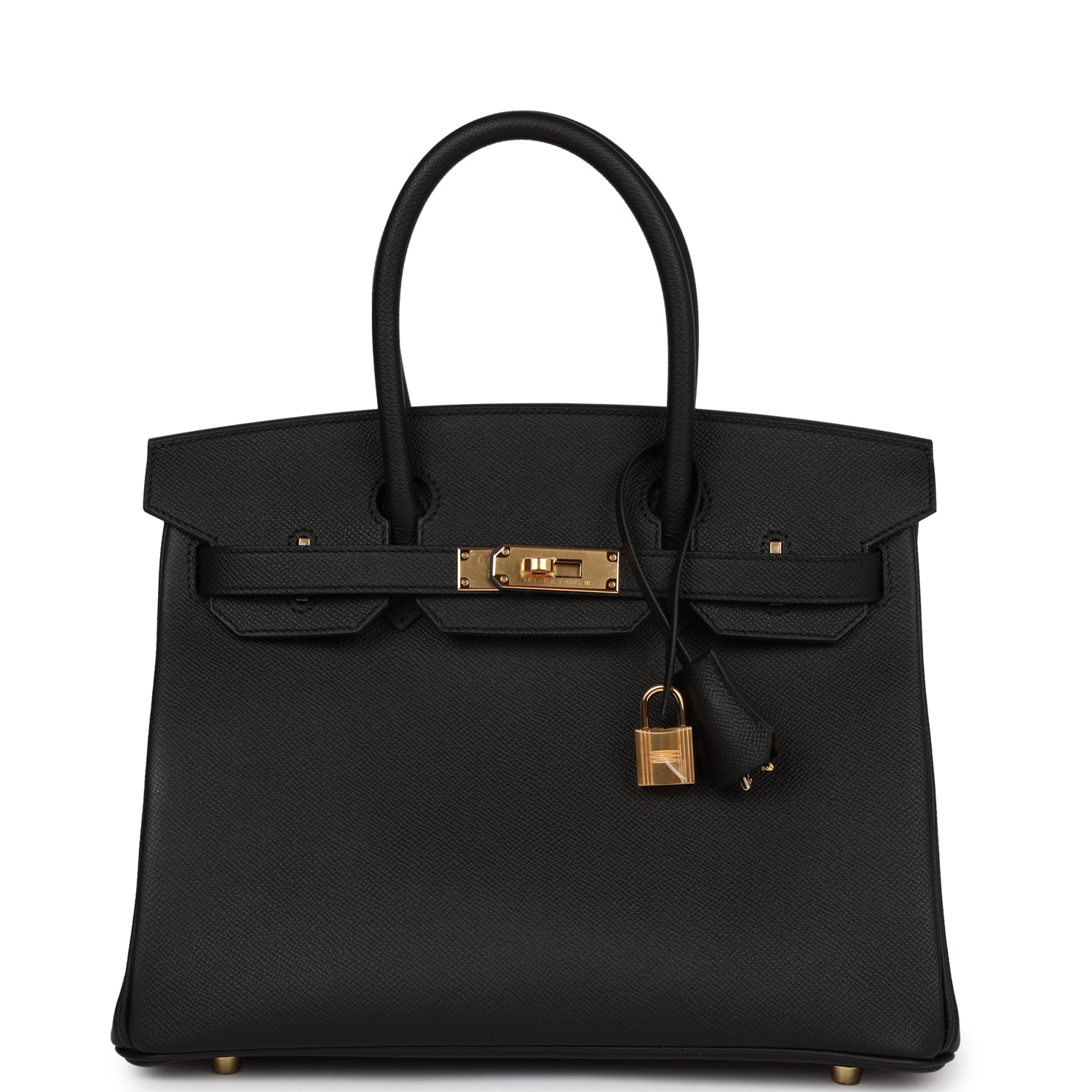 Сумка Hermes Birkin 30 Black Epsom Gold Hardware 1 Сумка Hermes Birkin 30 Black Epsom Gold Hardware