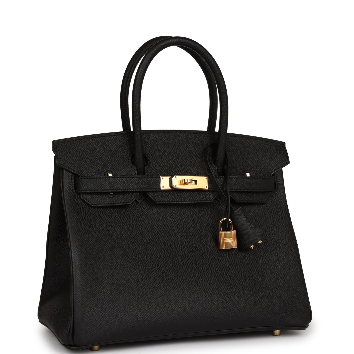 Сумка Hermes Birkin 30 Black Epsom Gold Hardware 2 Сумка Hermes Birkin 30 Black Epsom Gold Hardware