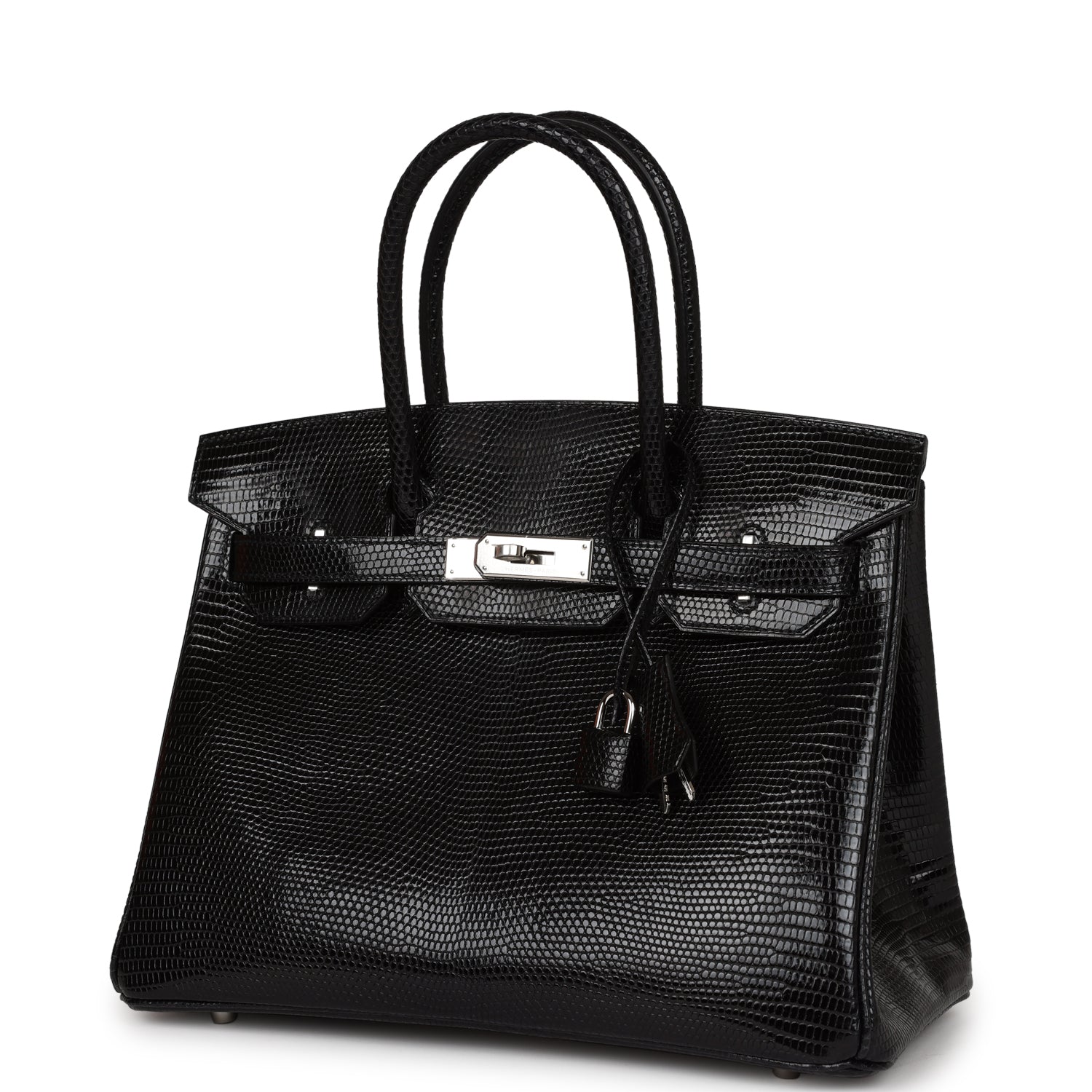 Сумка Hermes Birkin 30 Black Niloticus Lizard Palladium Hardware 5 Сумка Hermes Birkin 30 Black Niloticus Lizard Palladium Hardware