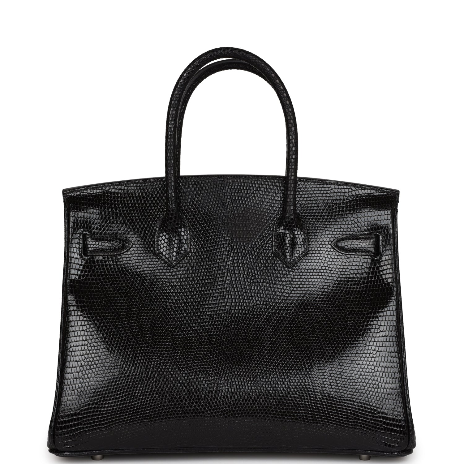 Сумка Hermes Birkin 30 Black Niloticus Lizard Palladium Hardware 4 Сумка Hermes Birkin 30 Black Niloticus Lizard Palladium Hardware