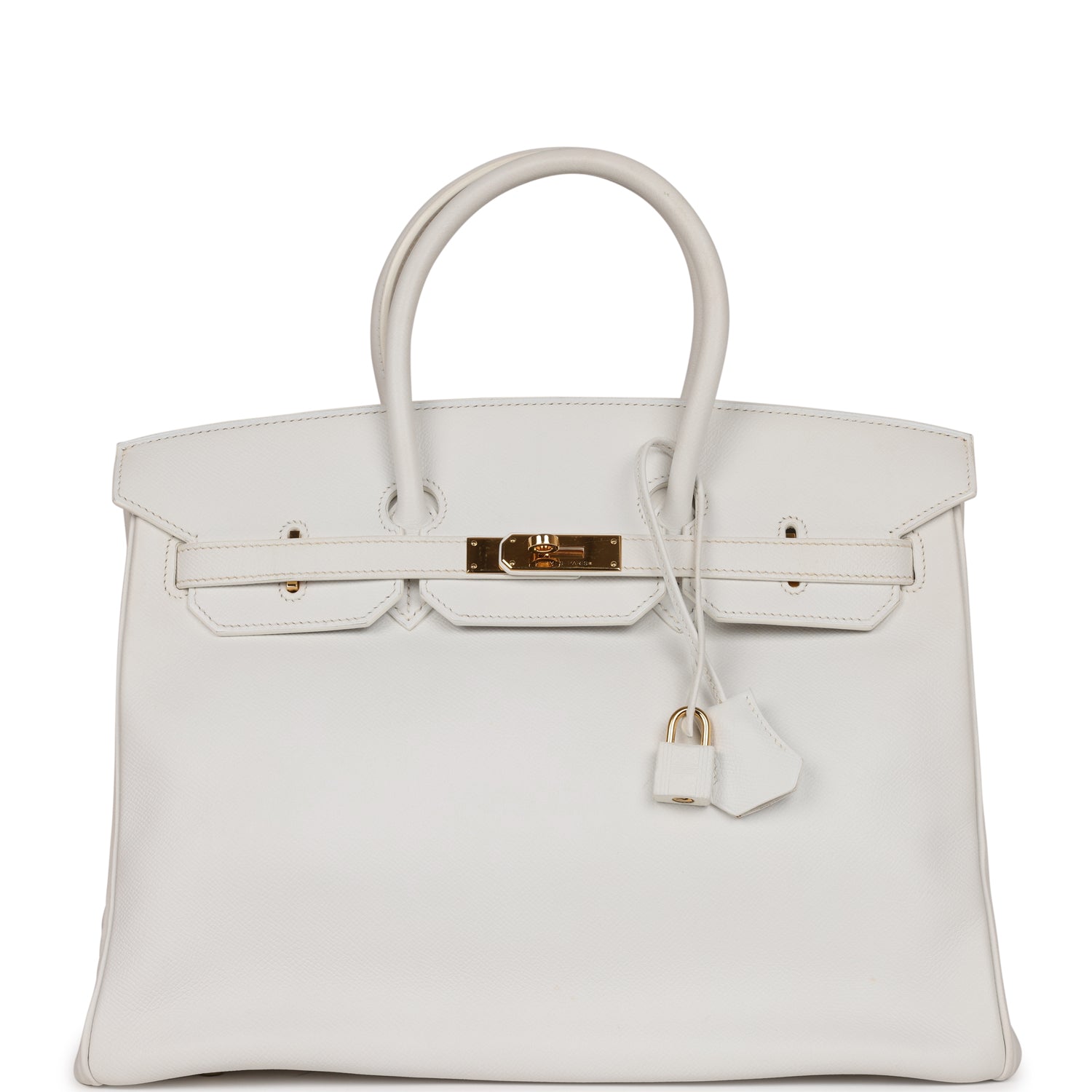 Сумка Hermes Birkin 35 White Epsom Gold Hardware 1 Сумка Hermes Birkin 35 White Epsom Gold Hardware