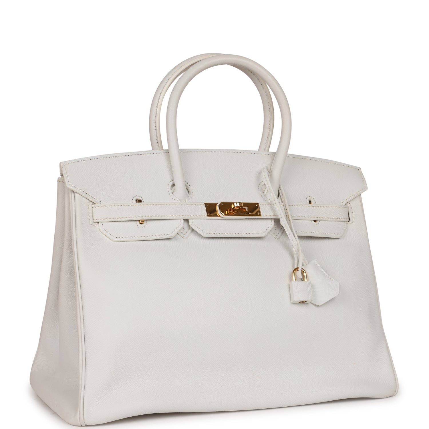Сумка Hermes Birkin 35 White Epsom Gold Hardware 2 Сумка Hermes Birkin 35 White Epsom Gold Hardware