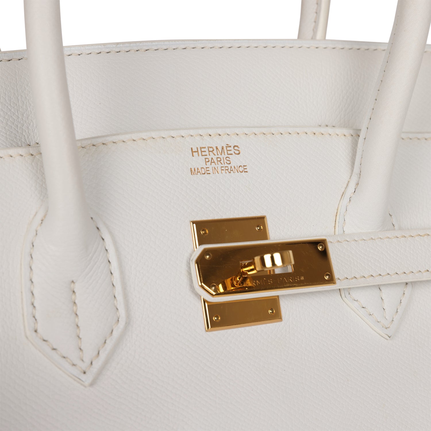 Сумка Hermes Birkin 35 White Epsom Gold Hardware 7 Сумка Hermes Birkin 35 White Epsom Gold Hardware