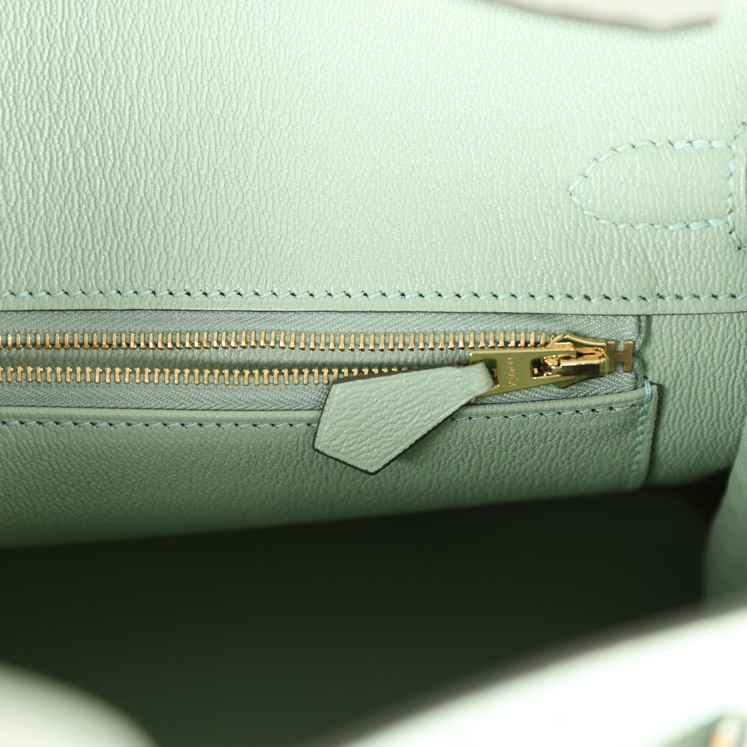 Сумка Hermes Birkin 25 Vert D'Eau Matte Alligator Gold Hardware 9 Сумка Hermes Birkin 25 Vert D'Eau Matte Alligator Gold Hardware