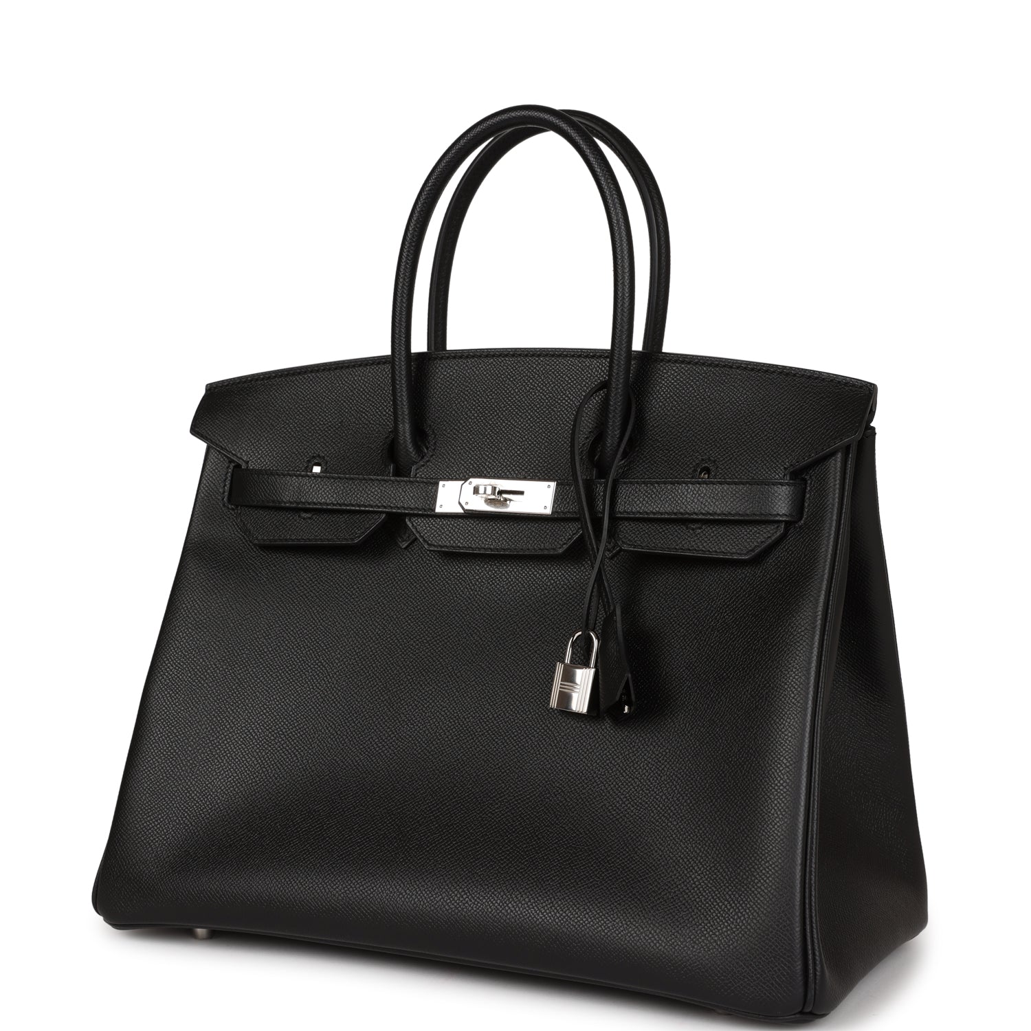 Сумка Hermes Birkin 35 Black Epsom Palladium Hardware 5 Сумка Hermes Birkin 35 Black Epsom Palladium Hardware