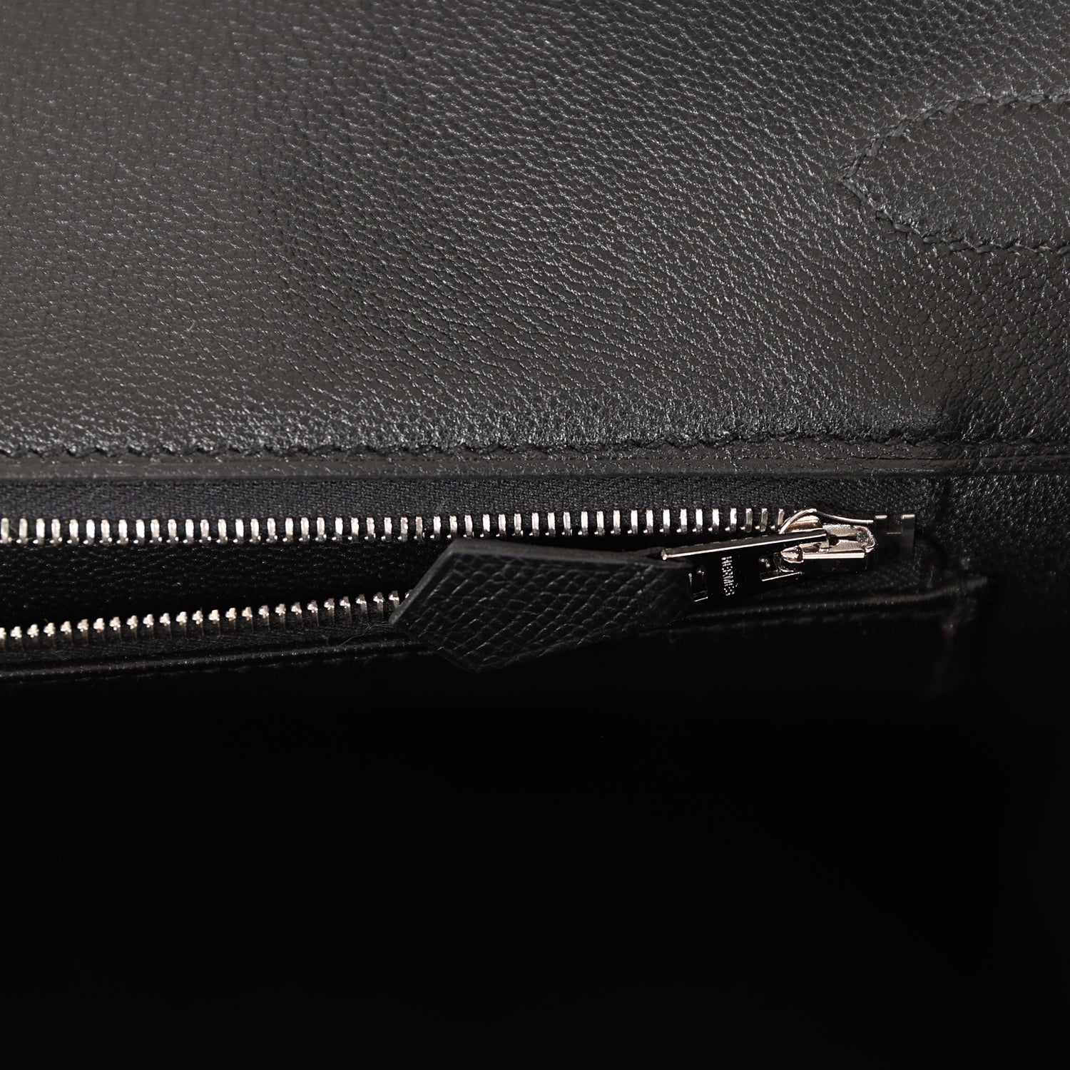 Сумка Hermes Birkin 35 Black Epsom Palladium Hardware 8 Сумка Hermes Birkin 35 Black Epsom Palladium Hardware