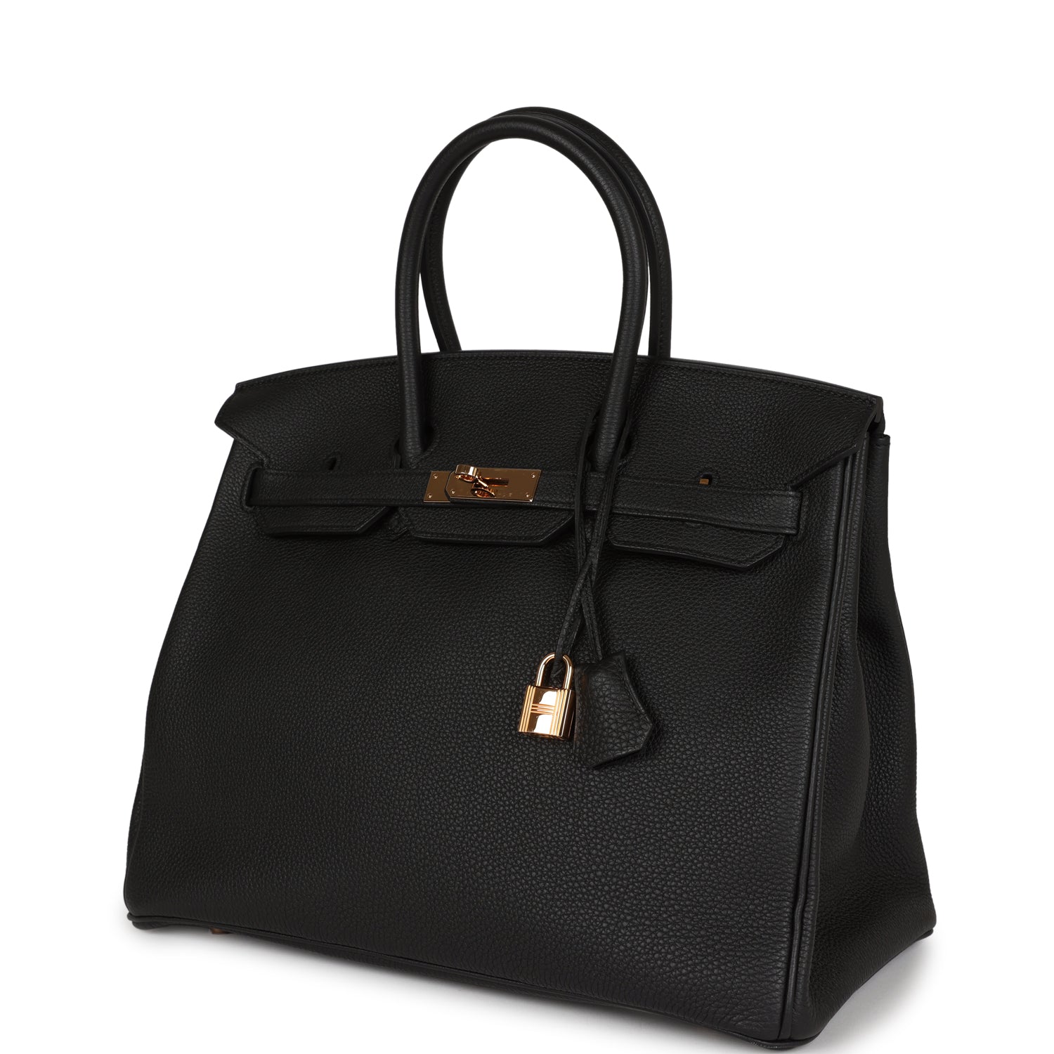 Сумка Hermes Birkin 35 Black Togo Rose Gold Hardware 5 Сумка Hermes Birkin 35 Black Togo Rose Gold Hardware