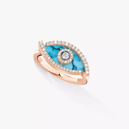 Кольцо Lucky Eye с бирюзой