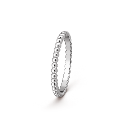 Кольцо Perlée diamants, 3 ряда Желтое золото 18 карат, Бриллиант
